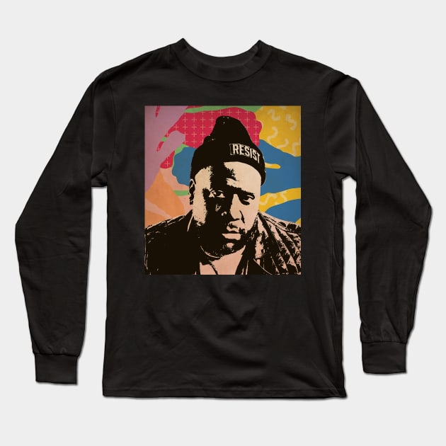 Vintage Poster - Robert Glasper Style Long Sleeve T-Shirt by Pickle Pickle